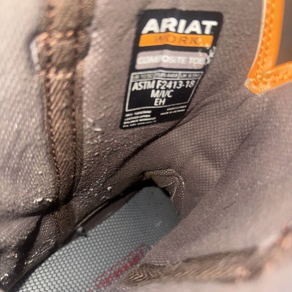 Ariat Intrepid VentTEK Composite Toe Work Boots Construction Vented 10.5 D main image 8